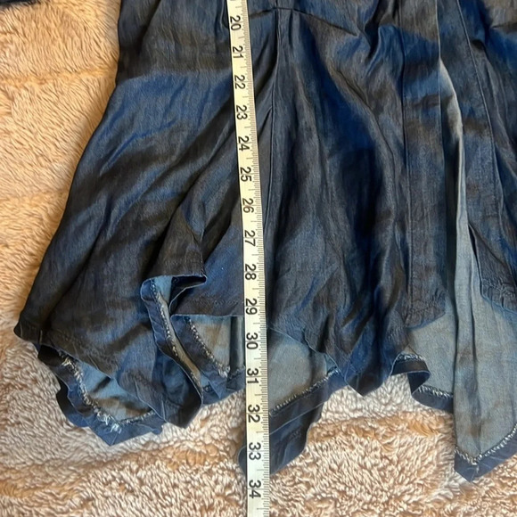NWT 100% Tencel denim style long shirt - Picture 10 of 11